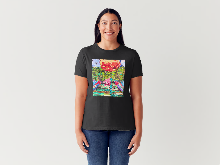 "Birds in the Blue" T-shirt Unisex