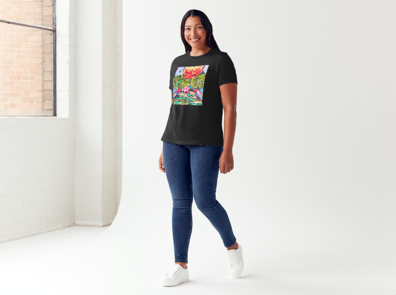 "Birds in the Blue" T-shirt Unisex